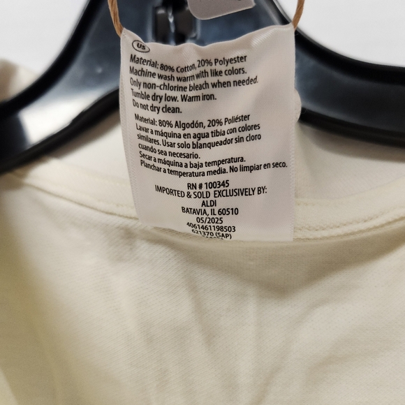 Pickleball Sport Club Semi Crop Shirt Top Sz Large New - Picture 5 of 6